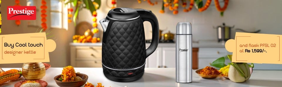 Buy Cool touch designer kettle and flask PFSL 02 at Rs 1,599/-.